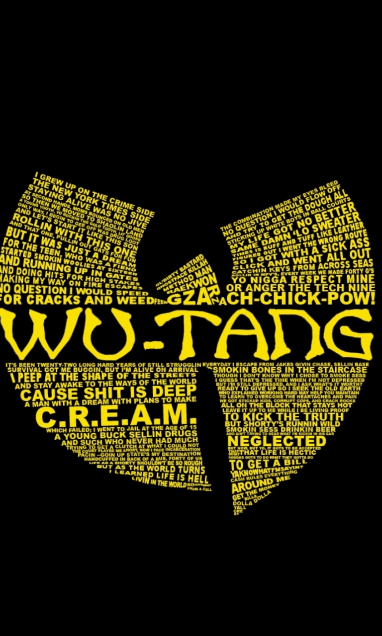 Das Wu-Tang Clan Wallpaper 768x1280