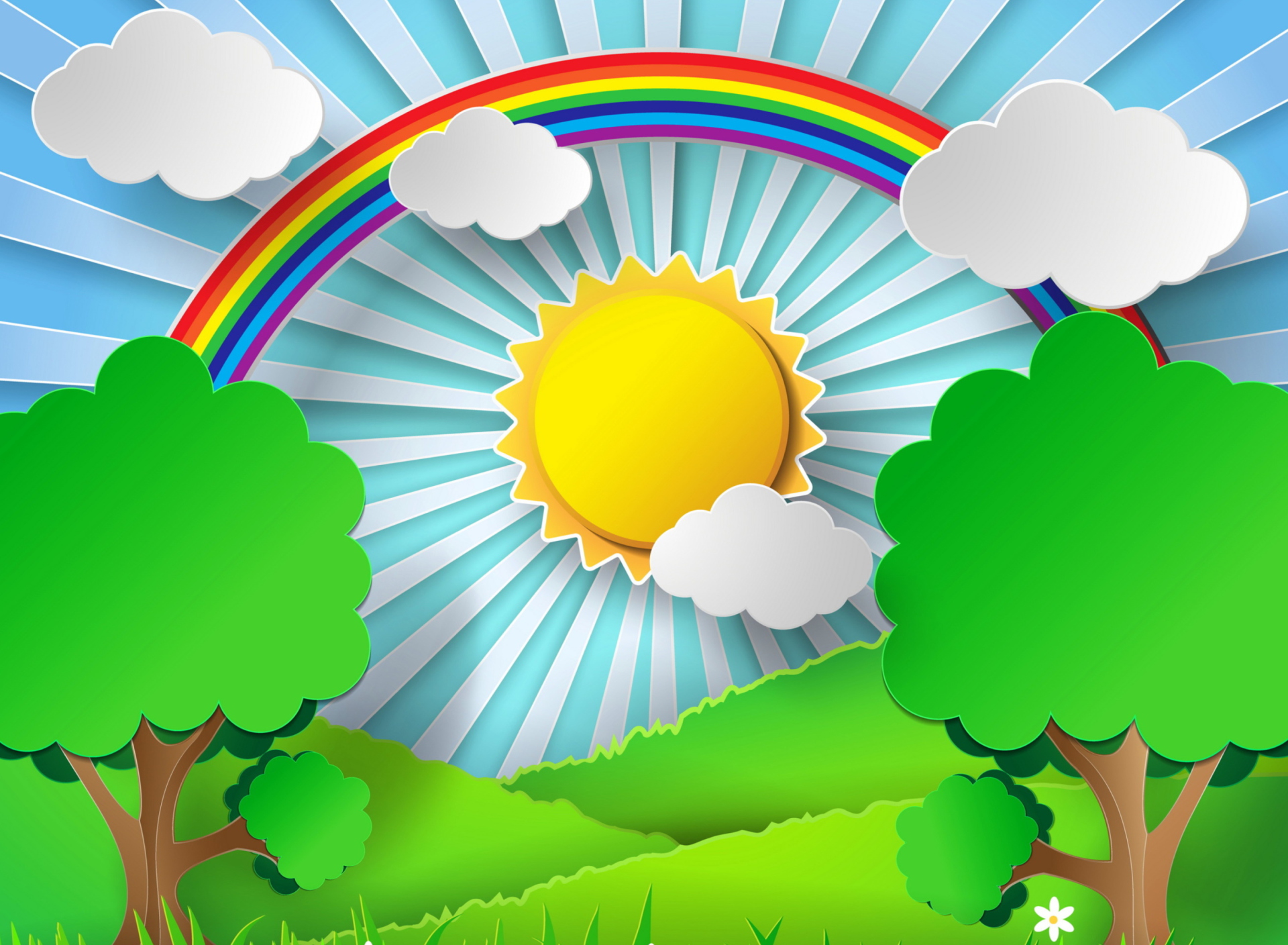 Screenshot №1 pro téma Sunny Day 1920x1408