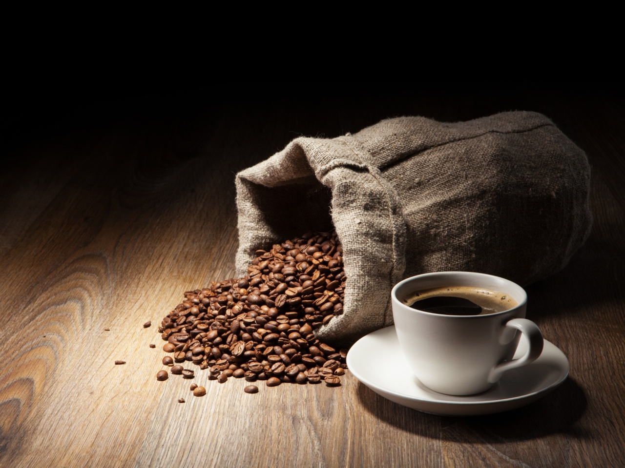Screenshot №1 pro téma Still Life With Coffee Beans 1280x960
