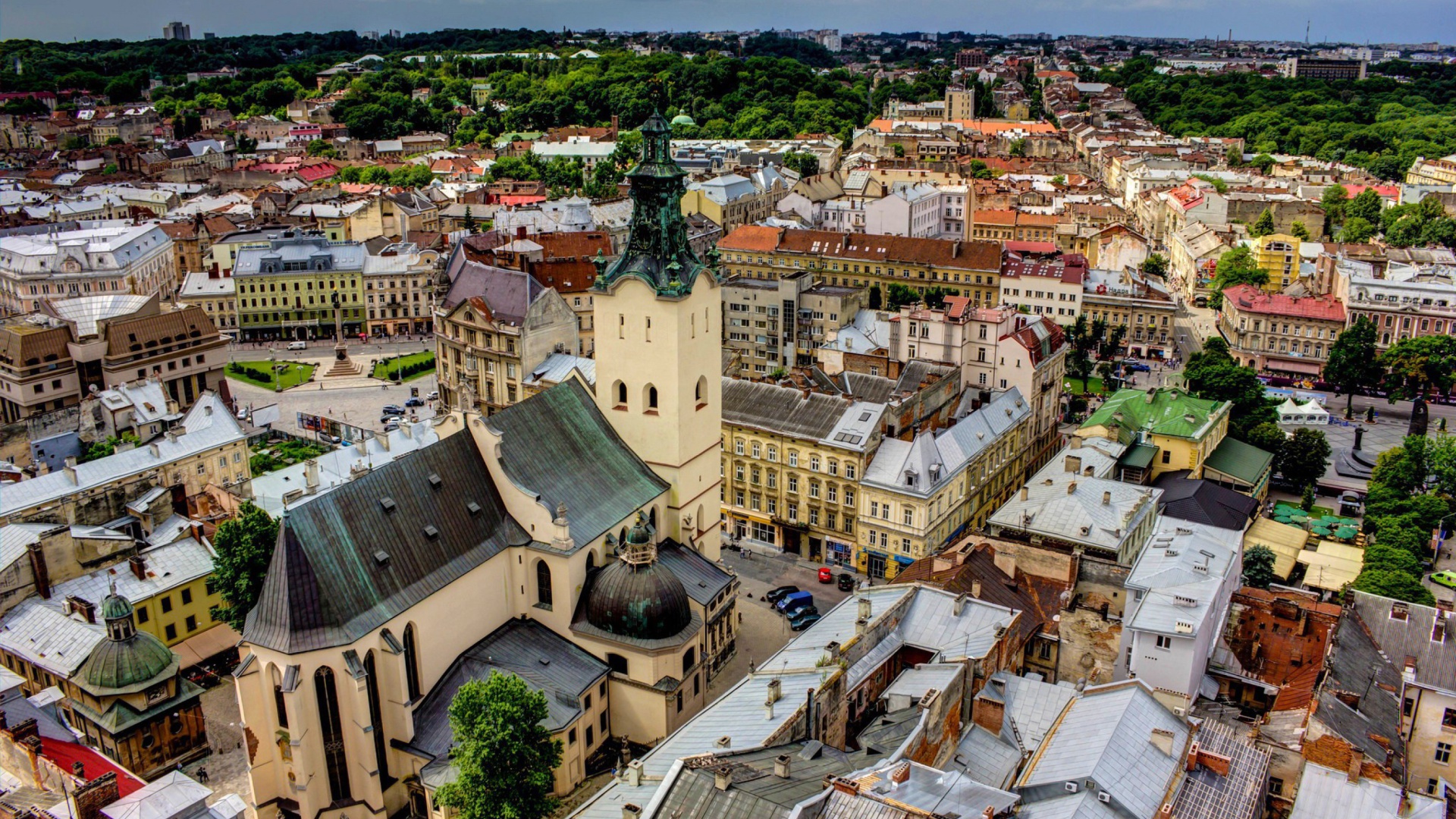 Lviv, Ukraine screenshot #1 1920x1080