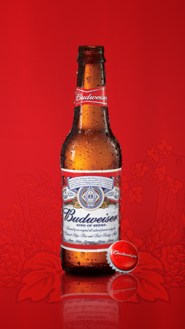Sfondi Budweiser Beer 360x640