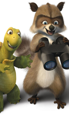 Over the Hedge 2 wallpaper 240x400