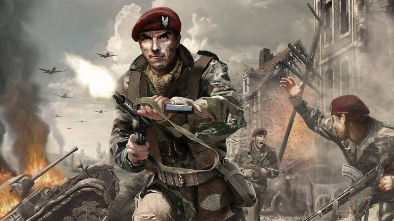 Das Call of Duty 3 Pc Game Wallpaper 1280x720