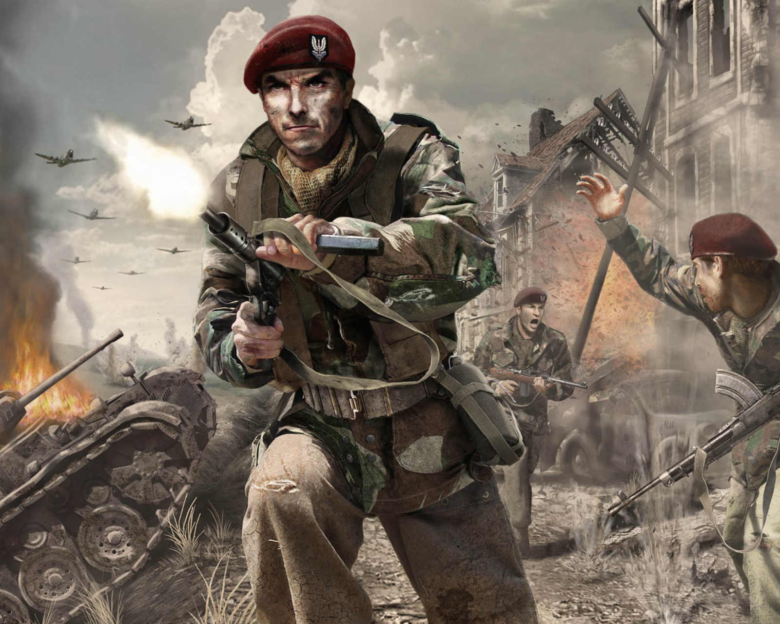 Das Call of Duty 3 Pc Game Wallpaper 1600x1280