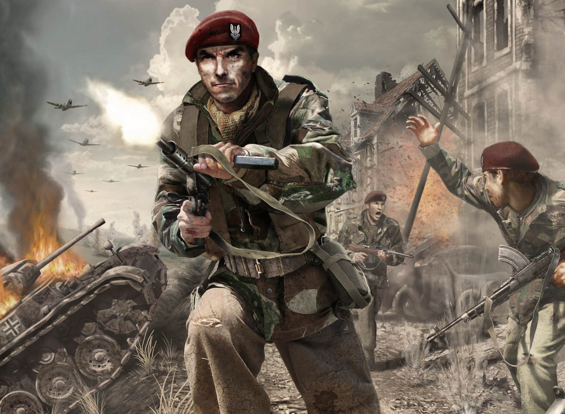 Call of Duty 3 Pc Game wallpaper 1920x1408