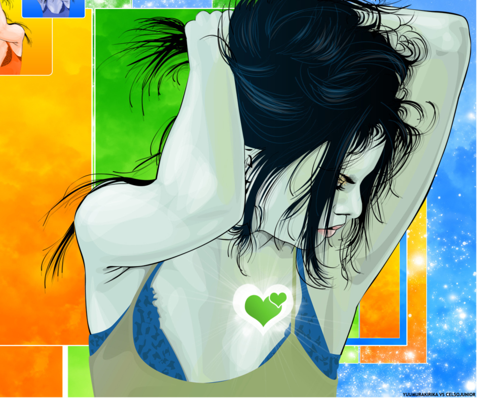Screenshot №1 pro téma Girl's Heart 960x800