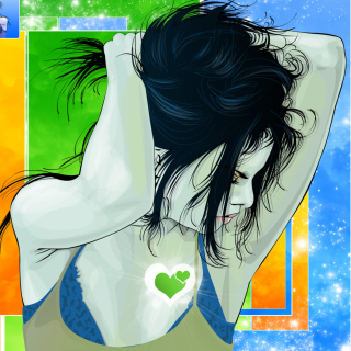 Girl's Heart - Obrázkek zdarma pro iPad mini 2