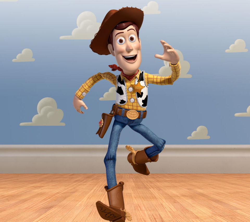Das Cowboy Woody in Toy Story 3 Wallpaper 960x854