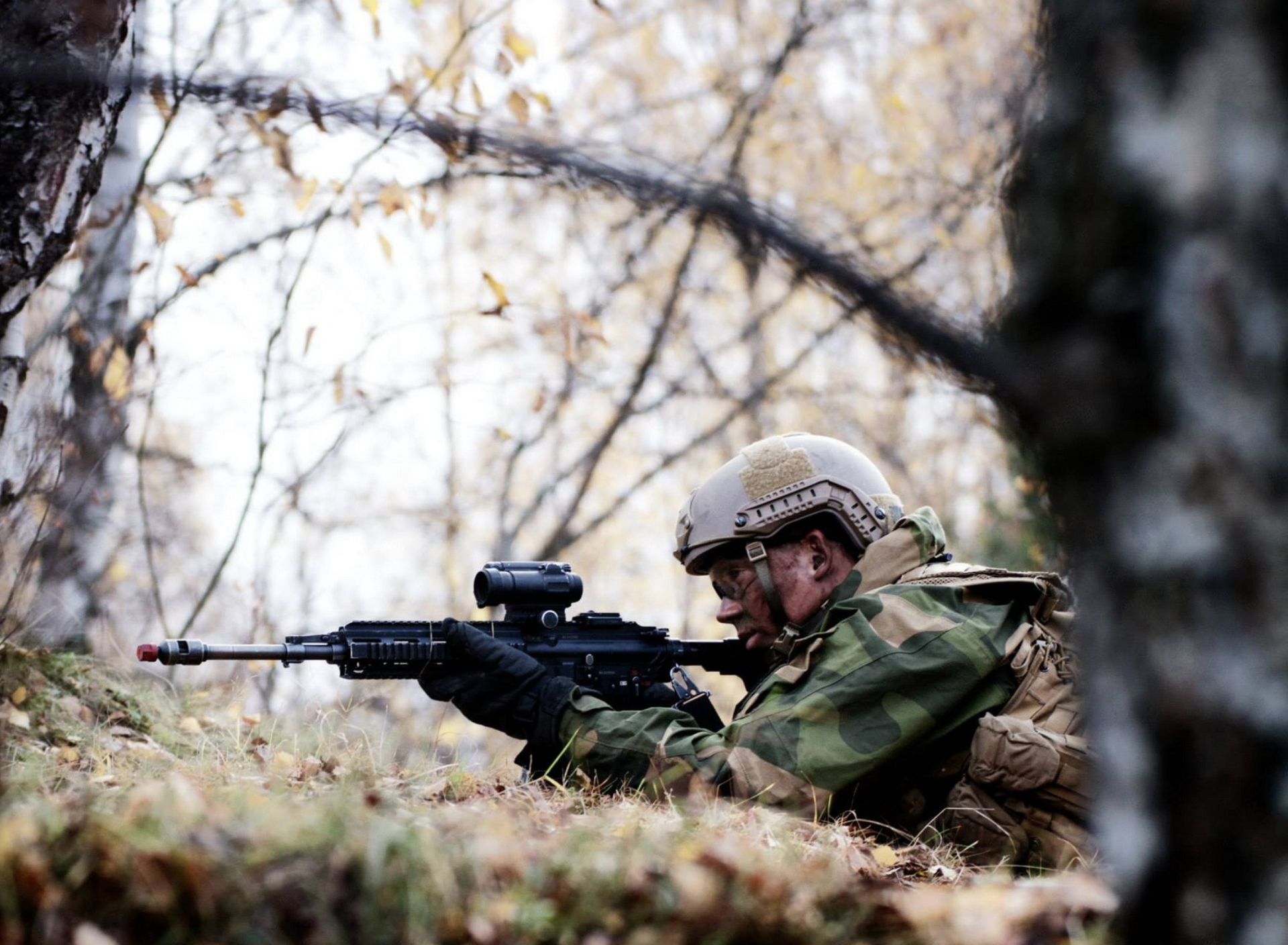 Das Norwegian Army Soldier Wallpaper 1920x1408