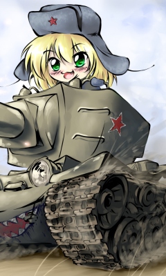 Screenshot №1 pro téma Tank Girl 240x400