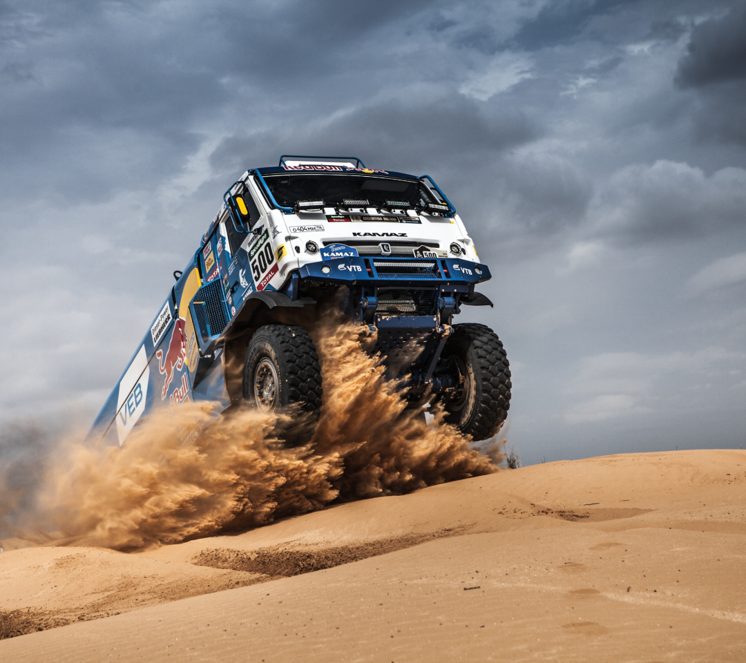 Fondo de pantalla Rally Dakar Kamaz Truck 1080x960