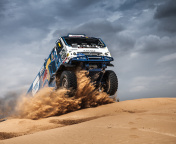 Das Rally Dakar Kamaz Truck Wallpaper 176x144