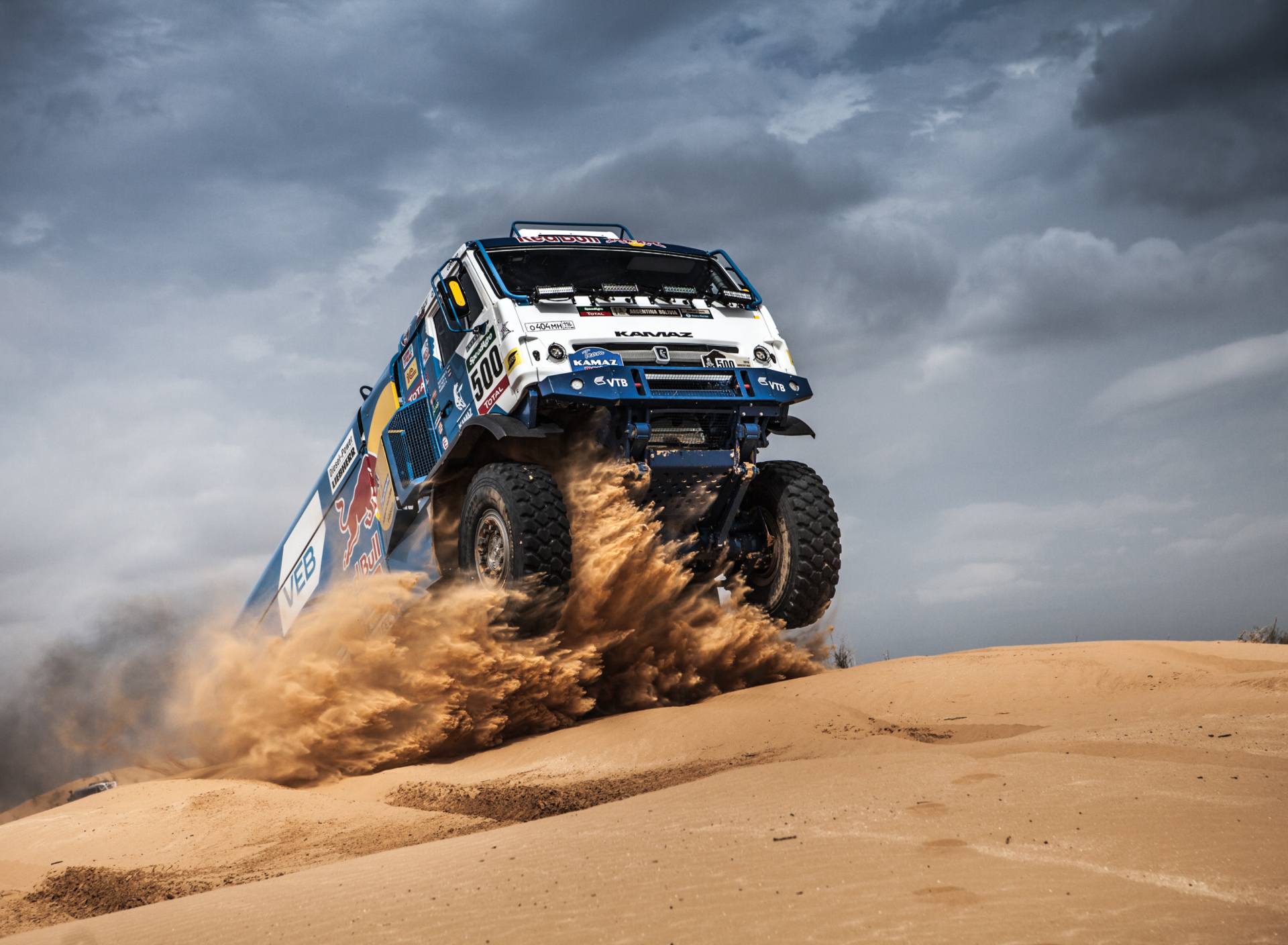 Screenshot №1 pro téma Rally Dakar Kamaz Truck 1920x1408