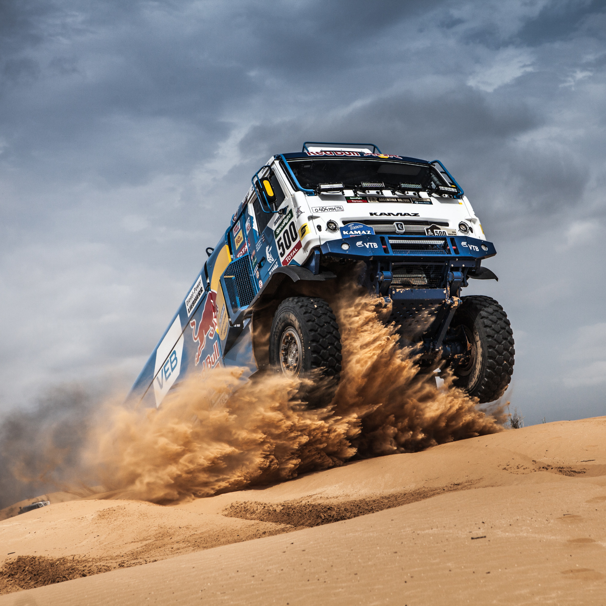 Screenshot №1 pro téma Rally Dakar Kamaz Truck 2048x2048