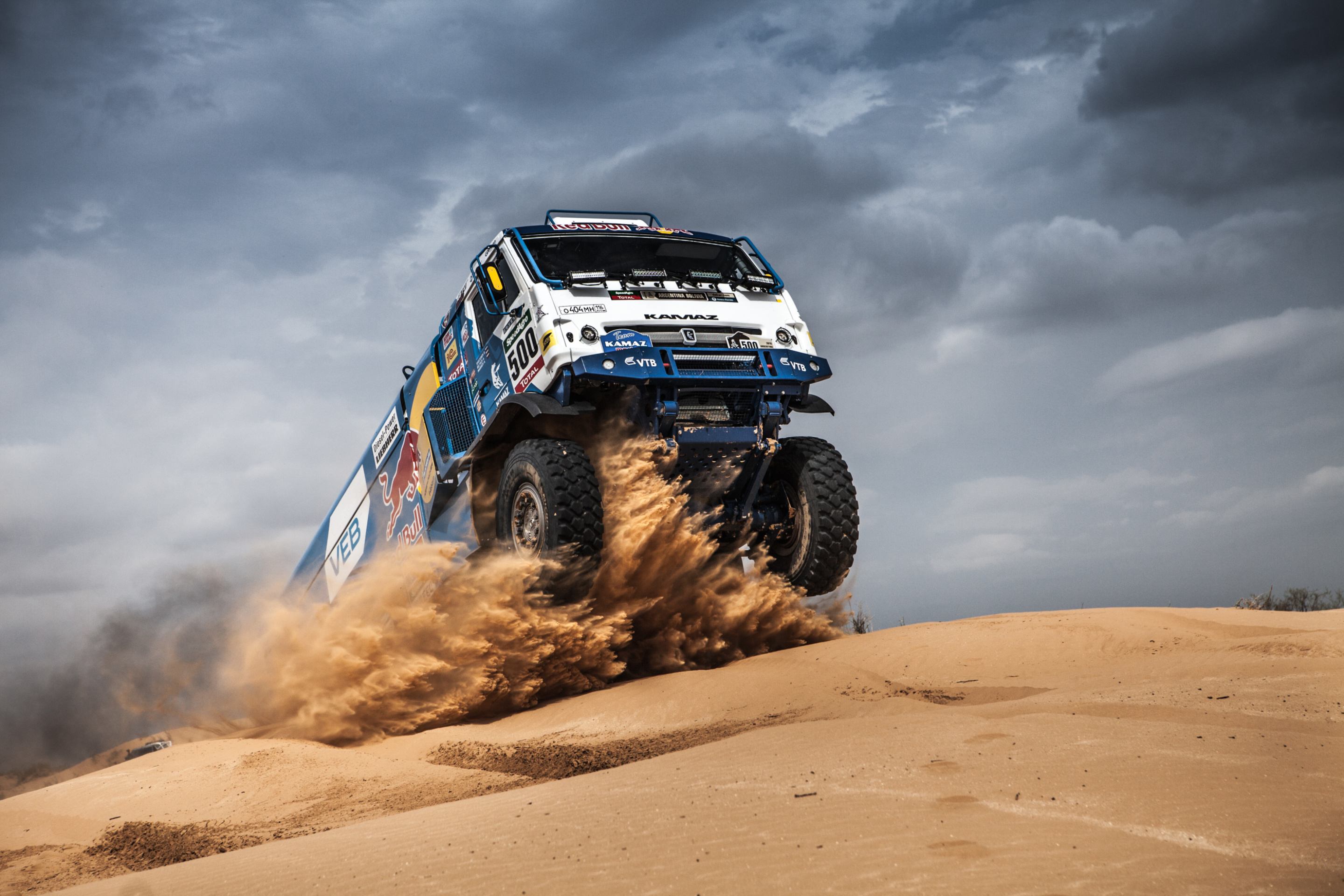 Обои Rally Dakar Kamaz Truck 2880x1920