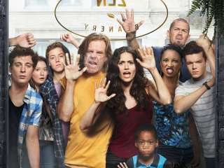 Das Shameless Gallagher Family Wallpaper 320x240