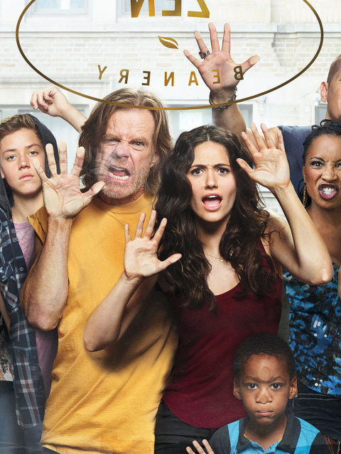 Обои Shameless Gallagher Family 480x640