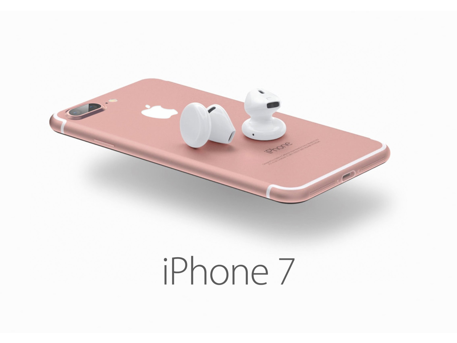 Fondo de pantalla Apple iPhone 7 32GB Pink 1600x1200