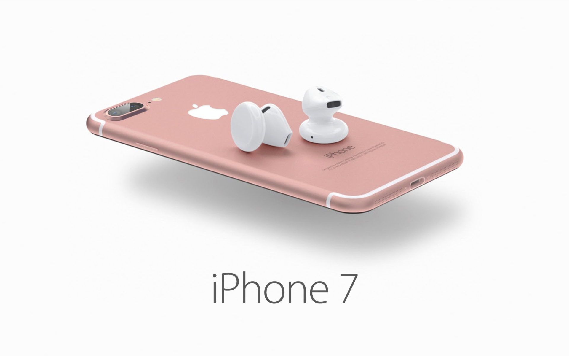 Обои Apple iPhone 7 32GB Pink 1920x1200