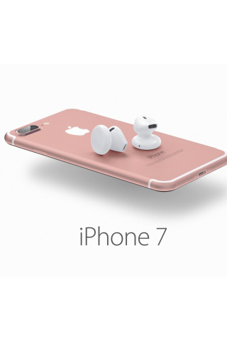 Обои Apple iPhone 7 32GB Pink 320x480