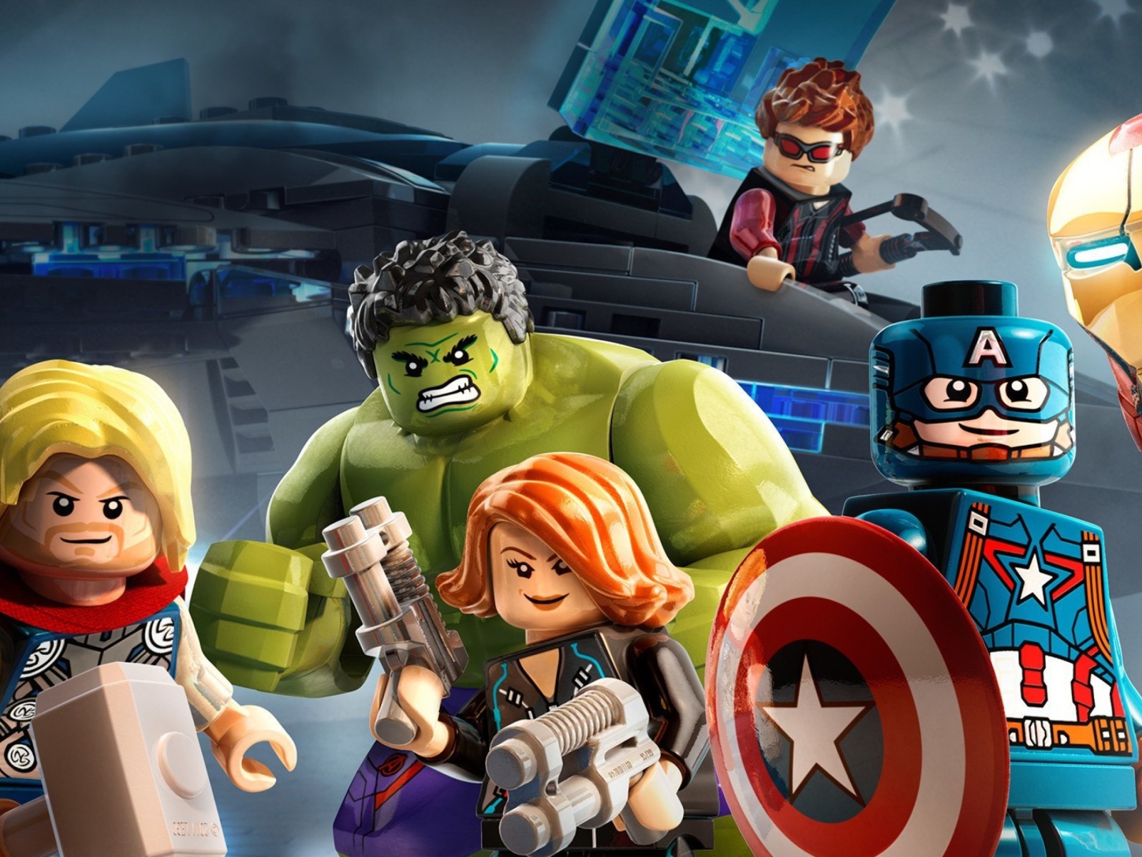 Fondo de pantalla Lego Marvels Avengers 1600x1200