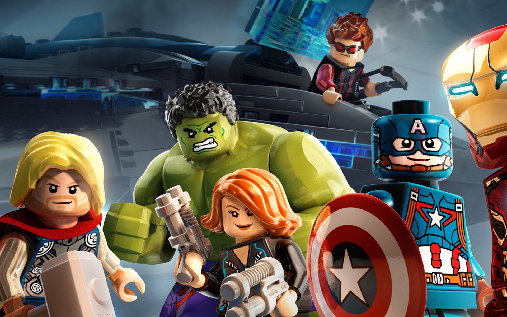 Das Lego Marvels Avengers Wallpaper 1920x1200