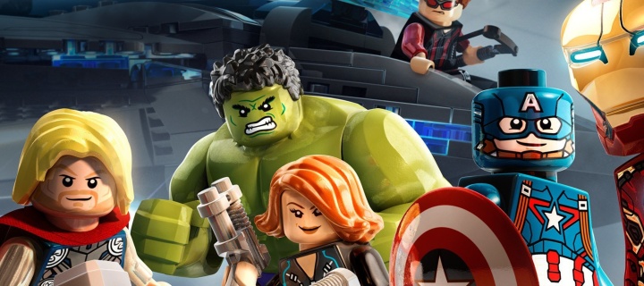 Das Lego Marvels Avengers Wallpaper 720x320
