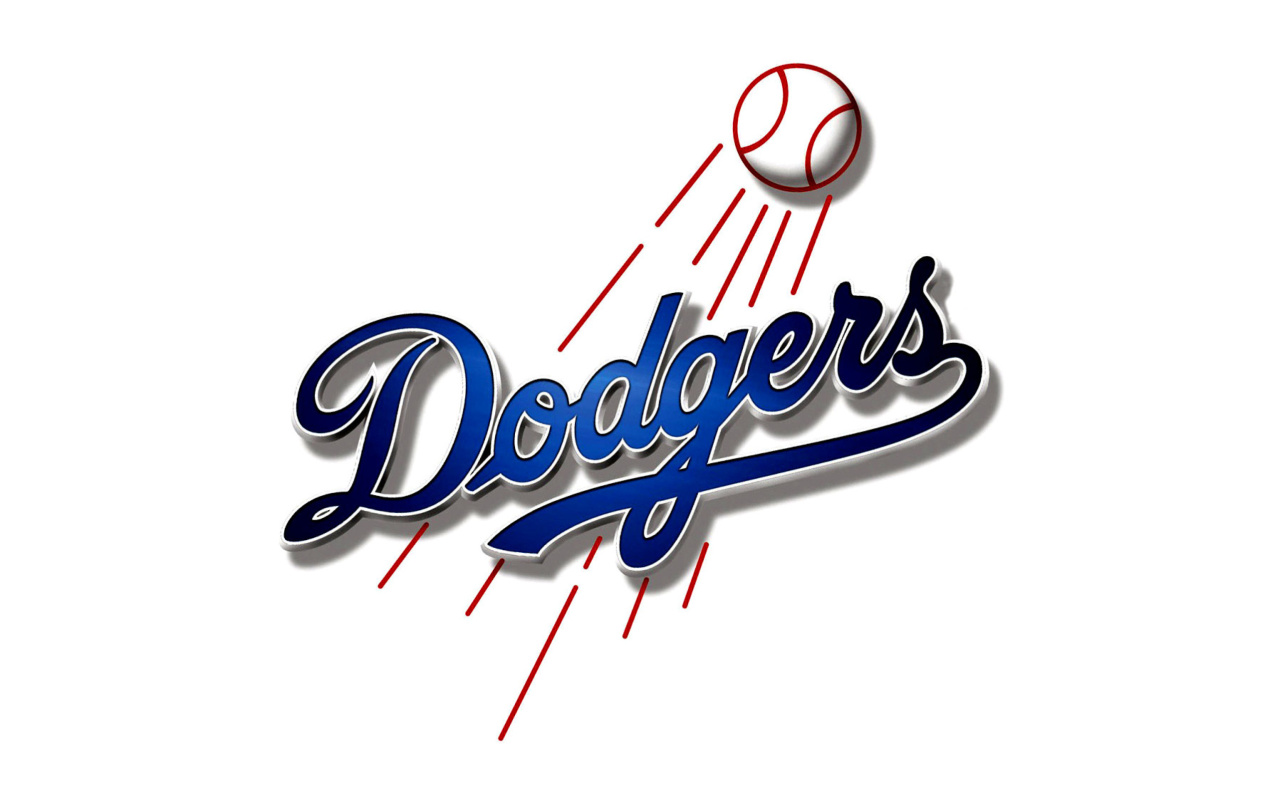 Das Los Angeles Dodgers Baseball Wallpaper 1280x800