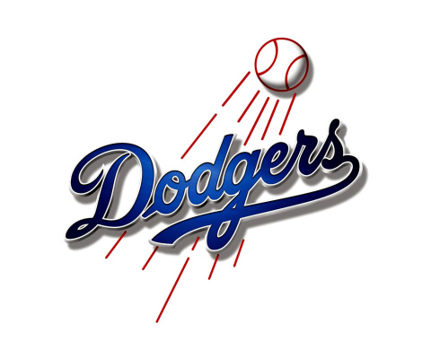 Обои Los Angeles Dodgers Baseball 480x400
