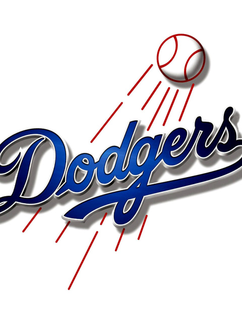 Обои Los Angeles Dodgers Baseball 480x640