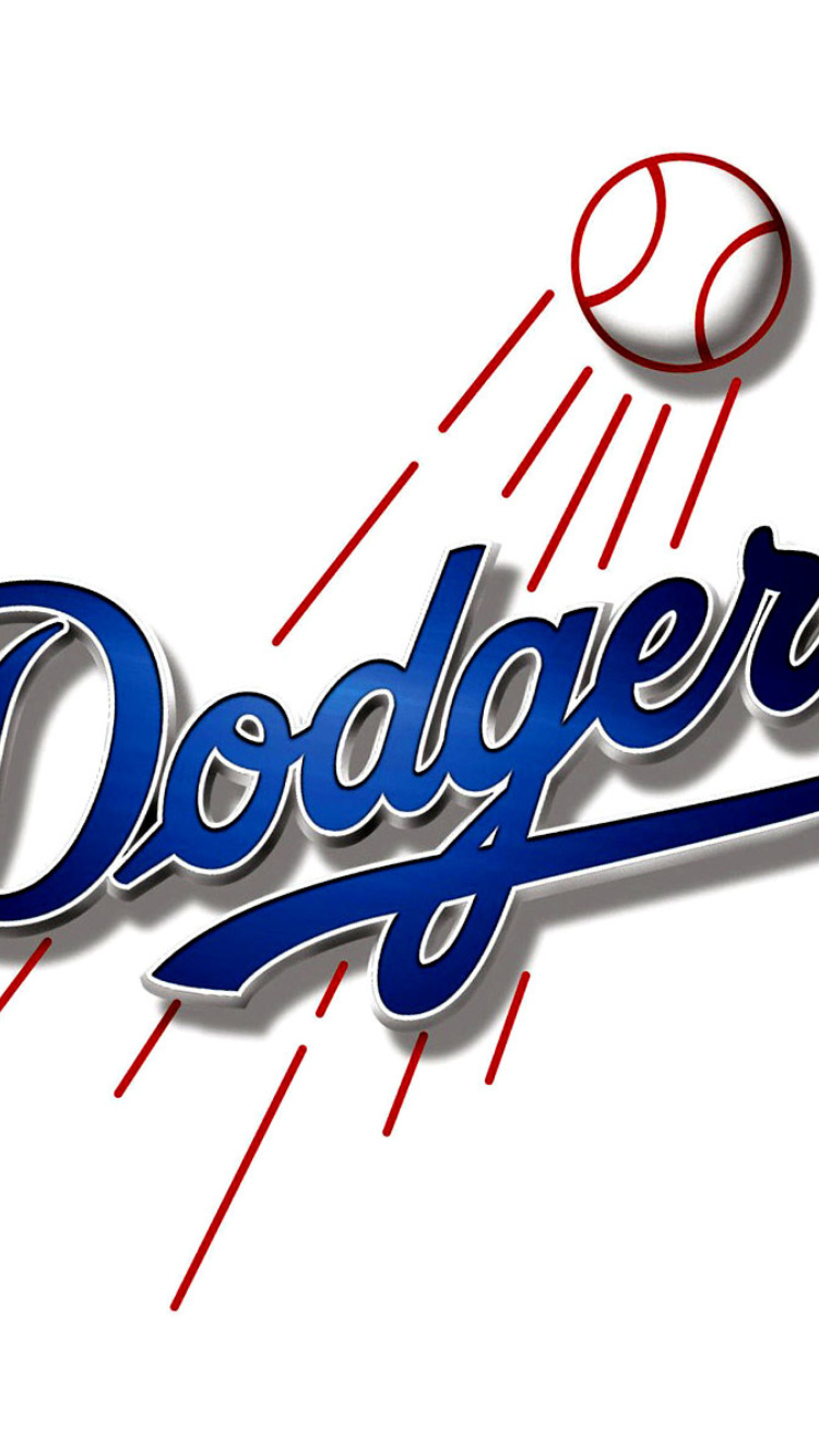 Обои Los Angeles Dodgers Baseball 750x1334