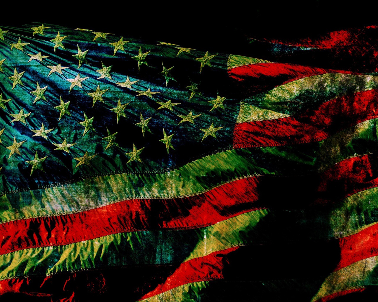 American Flag wallpaper 1280x1024