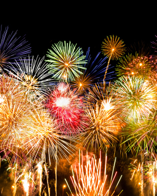Fireworks - Obrázkek zdarma pro Nokia X1-00