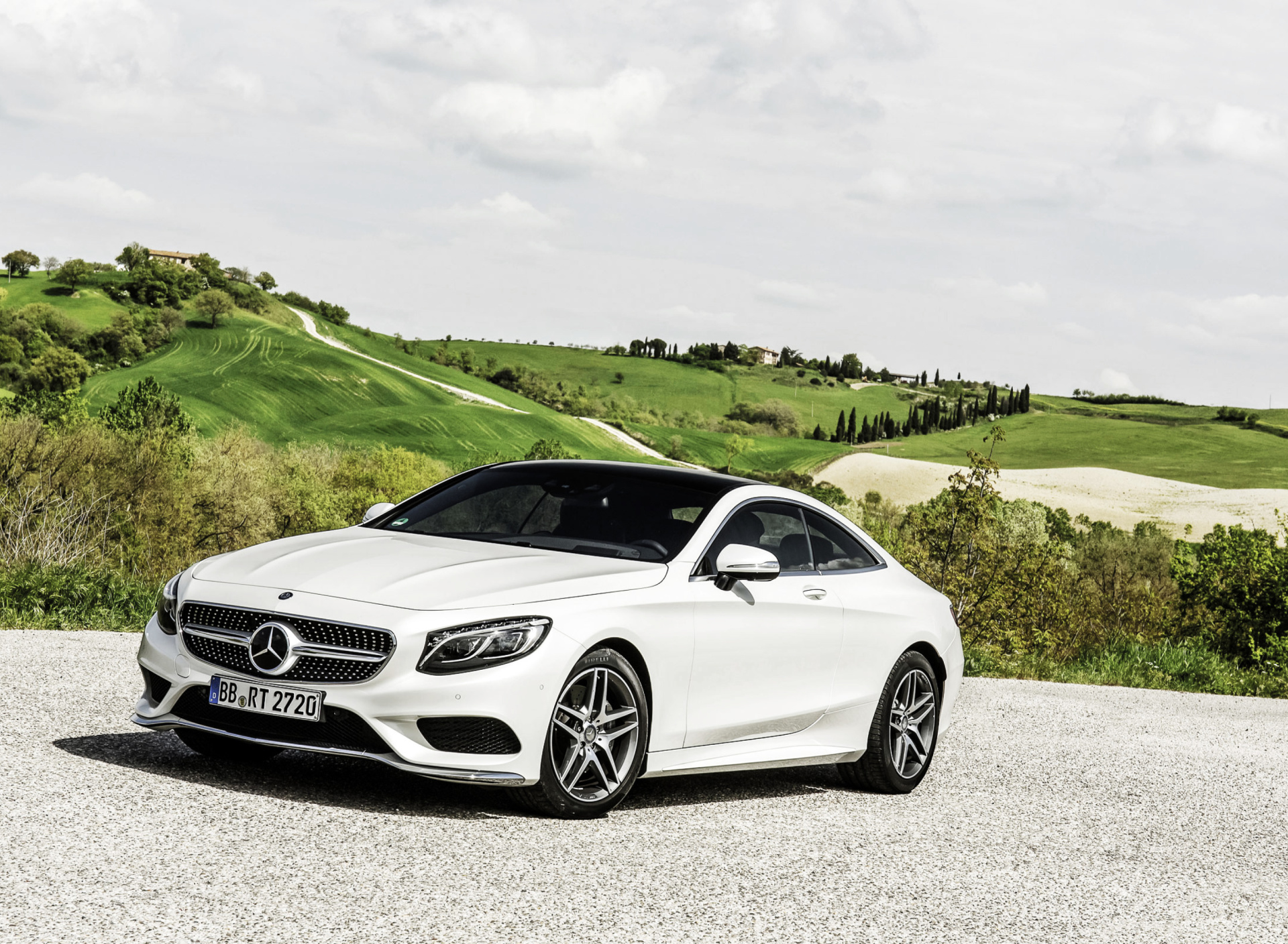 Mercedes Benz S Class Coupe wallpaper 1920x1408