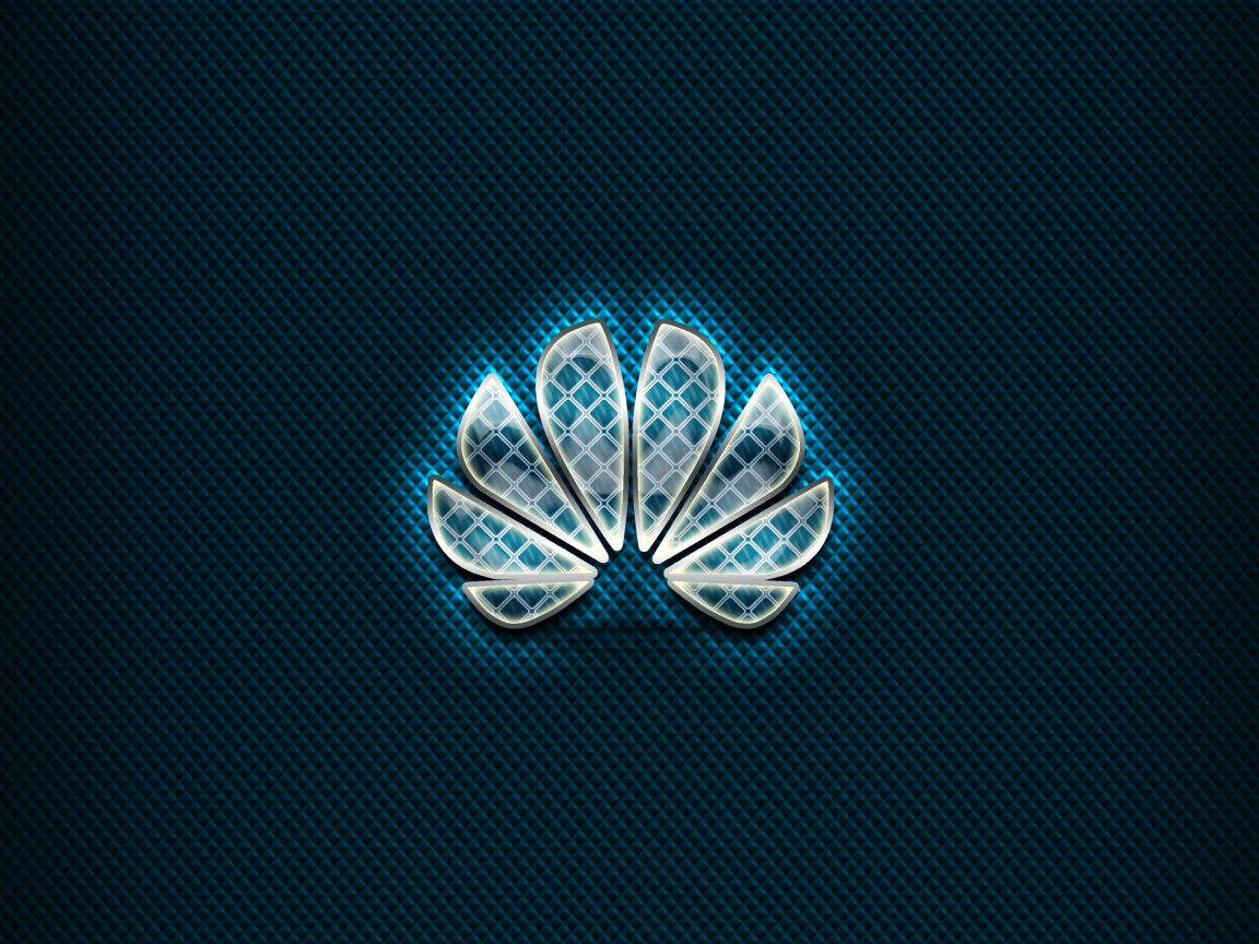 Das Huawei Blue Logo Wallpaper 1152x864