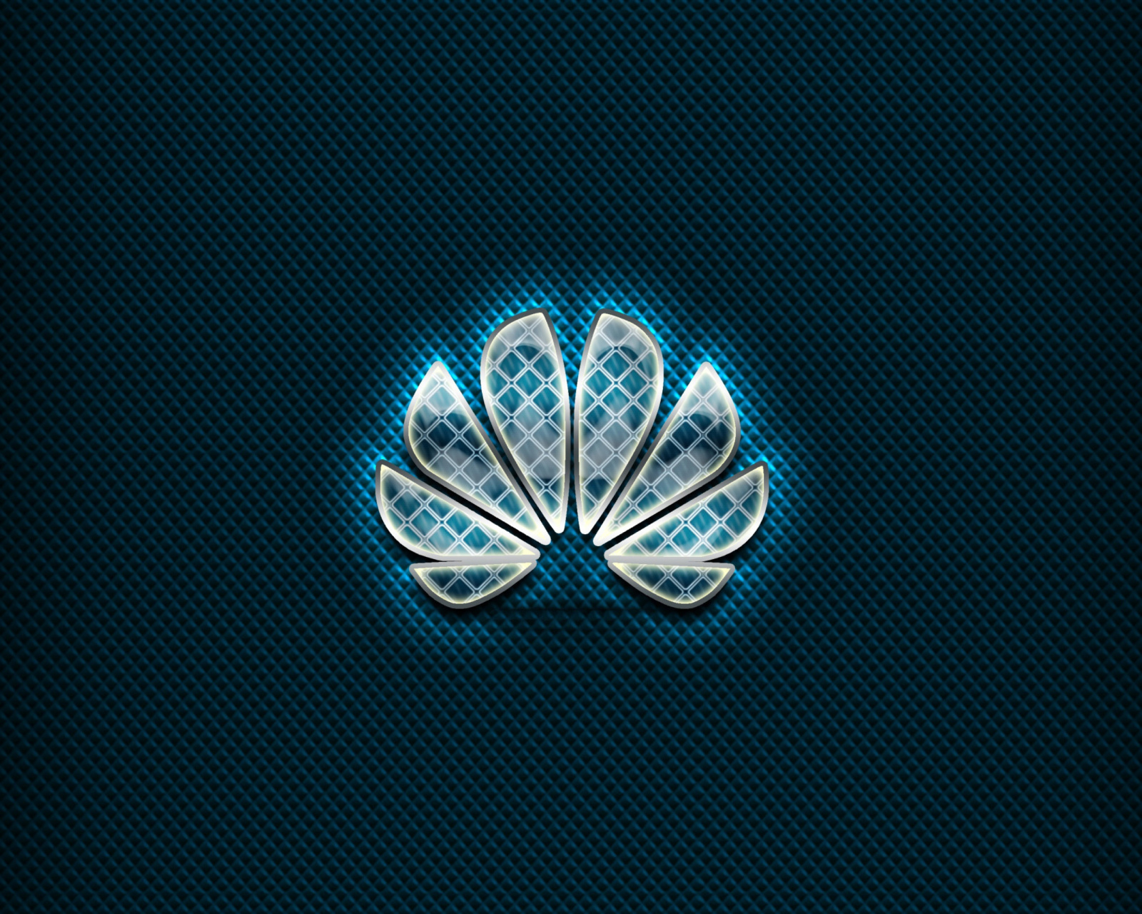 Fondo de pantalla Huawei Blue Logo 1600x1280