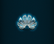 Huawei Blue Logo wallpaper 176x144