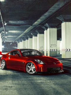 Das Nissan 370Z Wallpaper 240x320