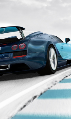 Bugatti Veyron Grand Sport Vitesse wallpaper 240x400