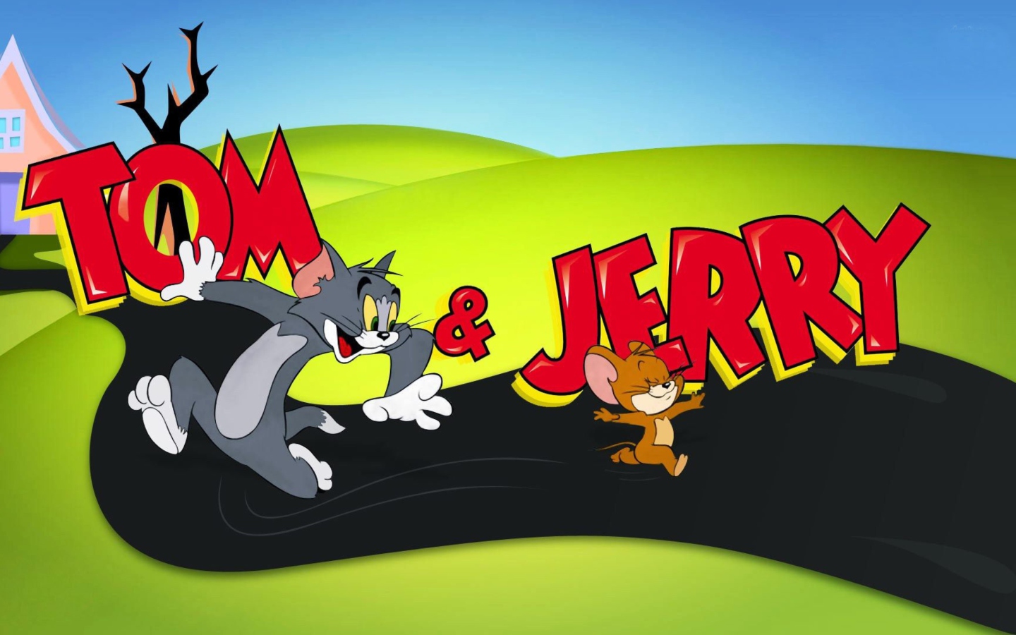 Screenshot №1 pro téma Tom And Jerry Cartoon 1440x900