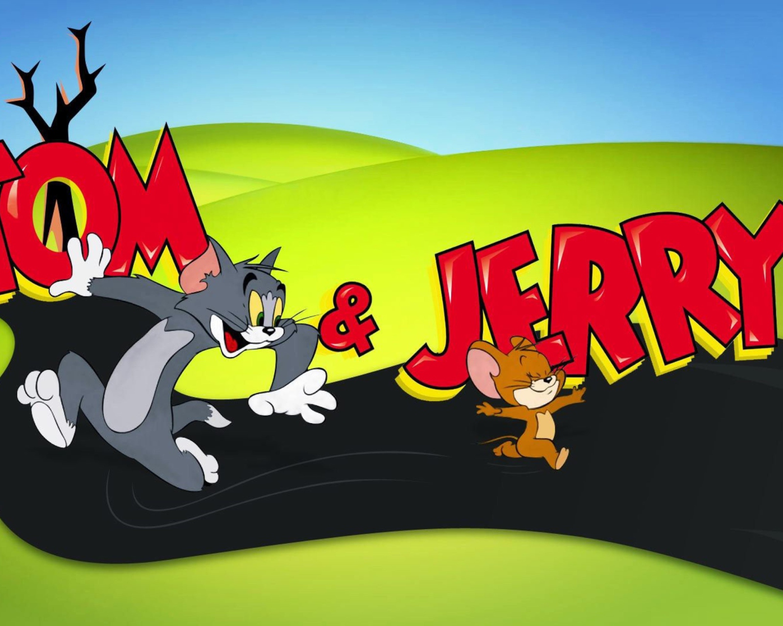 Das Tom And Jerry Cartoon Wallpaper 1600x1280