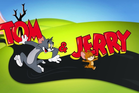 Обои Tom And Jerry Cartoon 480x320