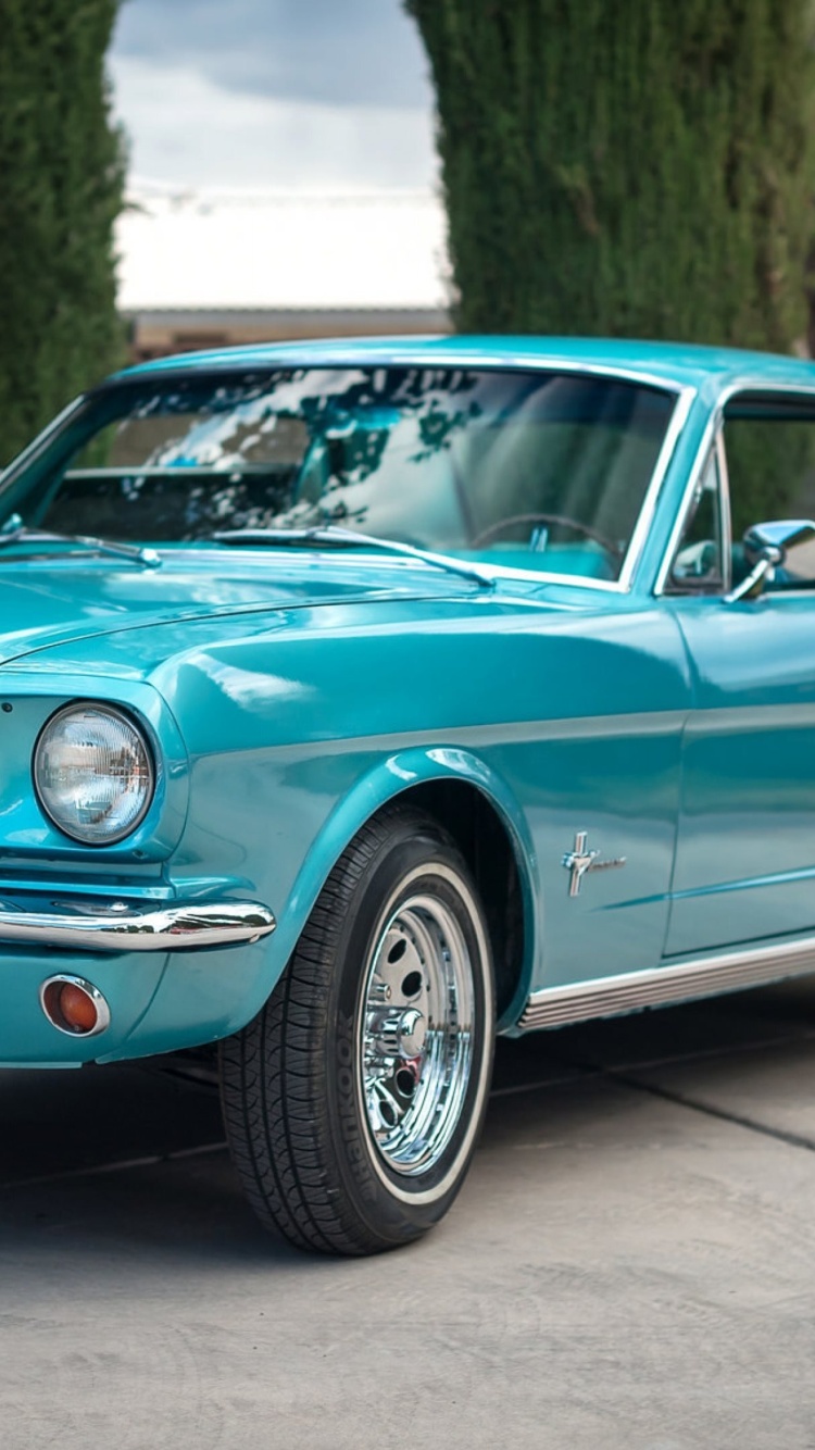 Fondo de pantalla Ford Mustang 750x1334