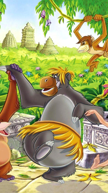 Screenshot №1 pro téma Jungle Book Mowglis Story 360x640