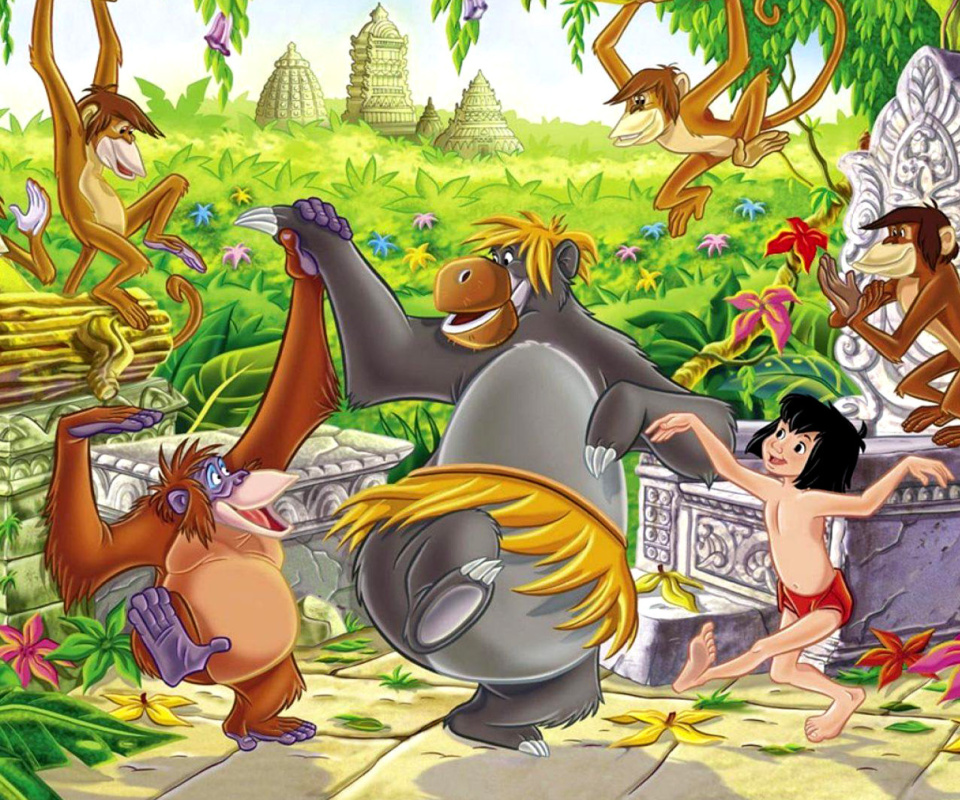 Screenshot №1 pro téma Jungle Book Mowglis Story 960x800