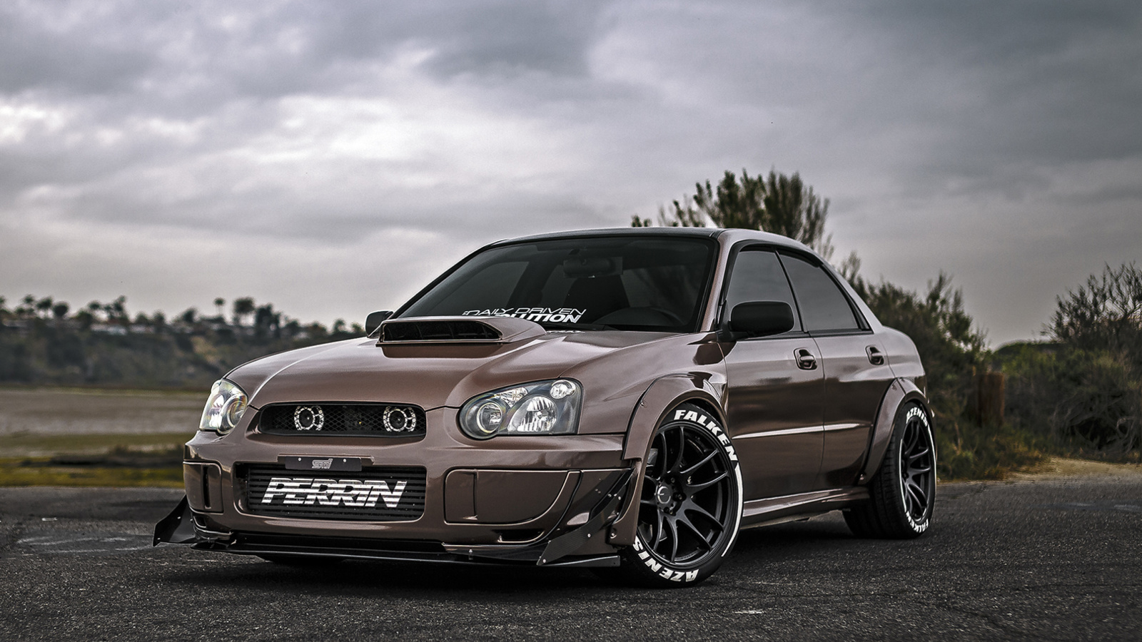 Обои Subaru Impreza WRX STi 1600x900