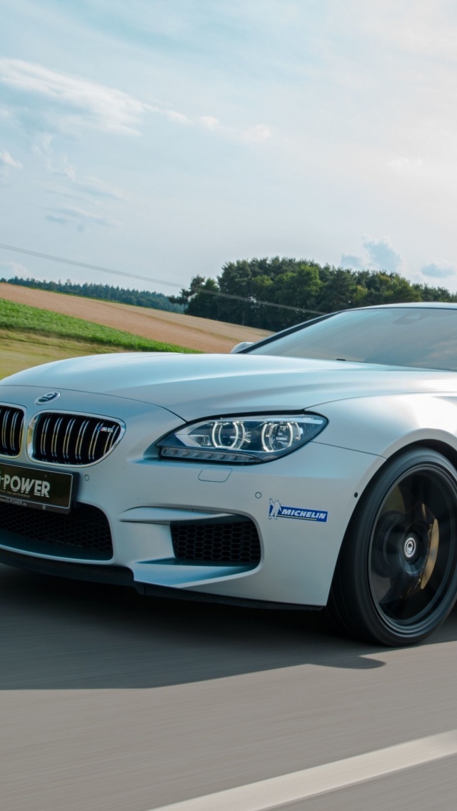 Das BMW M6 Wallpaper 640x1136