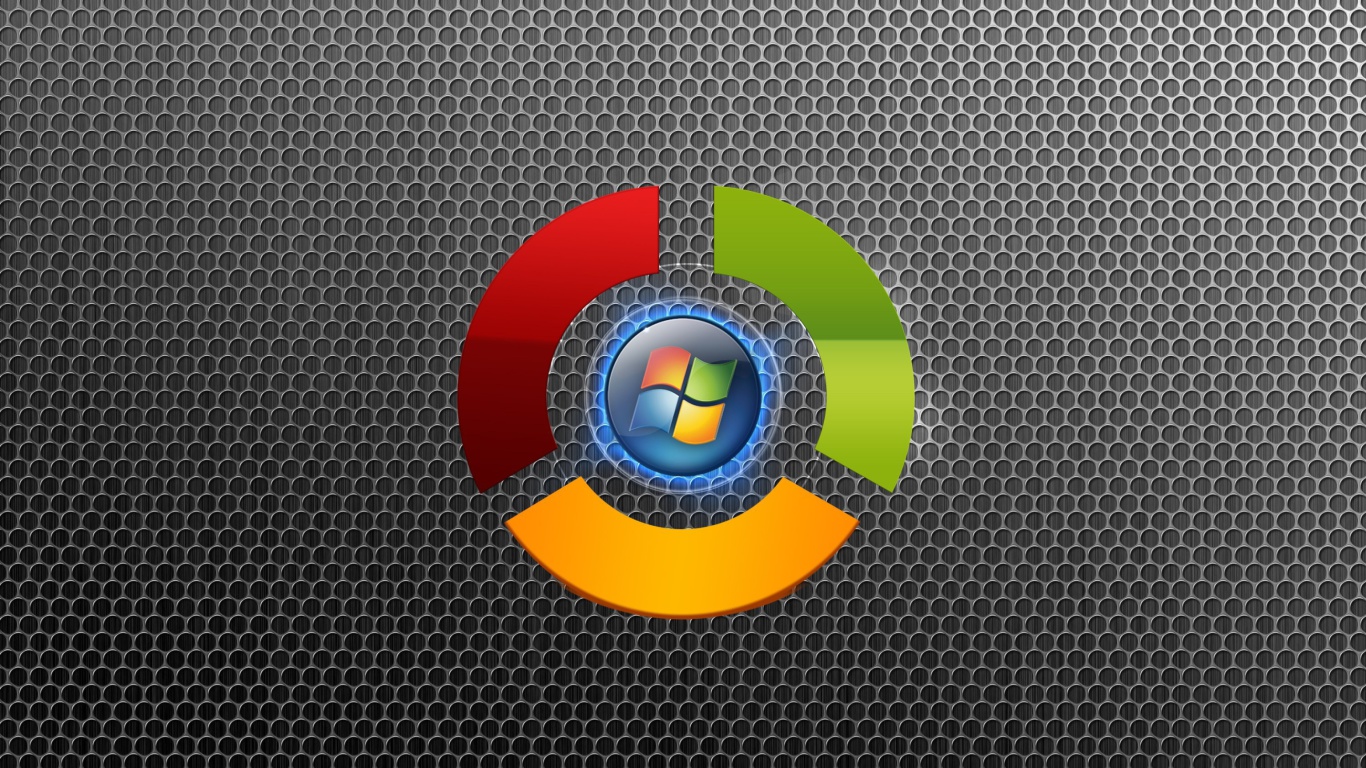 Fondo de pantalla Google Chrome OS 1366x768