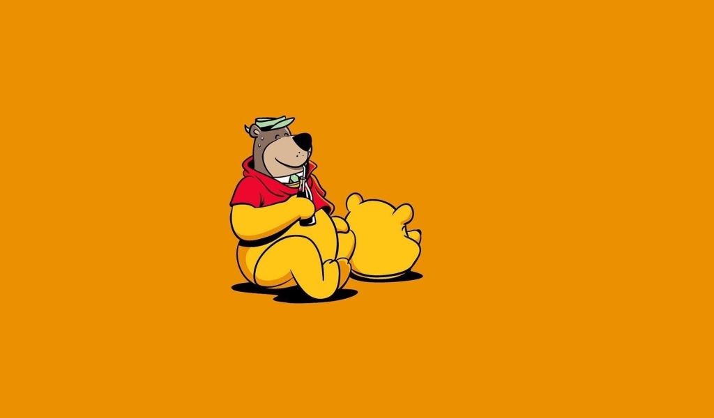 Обои I Am Winnie The Pooh 1024x600