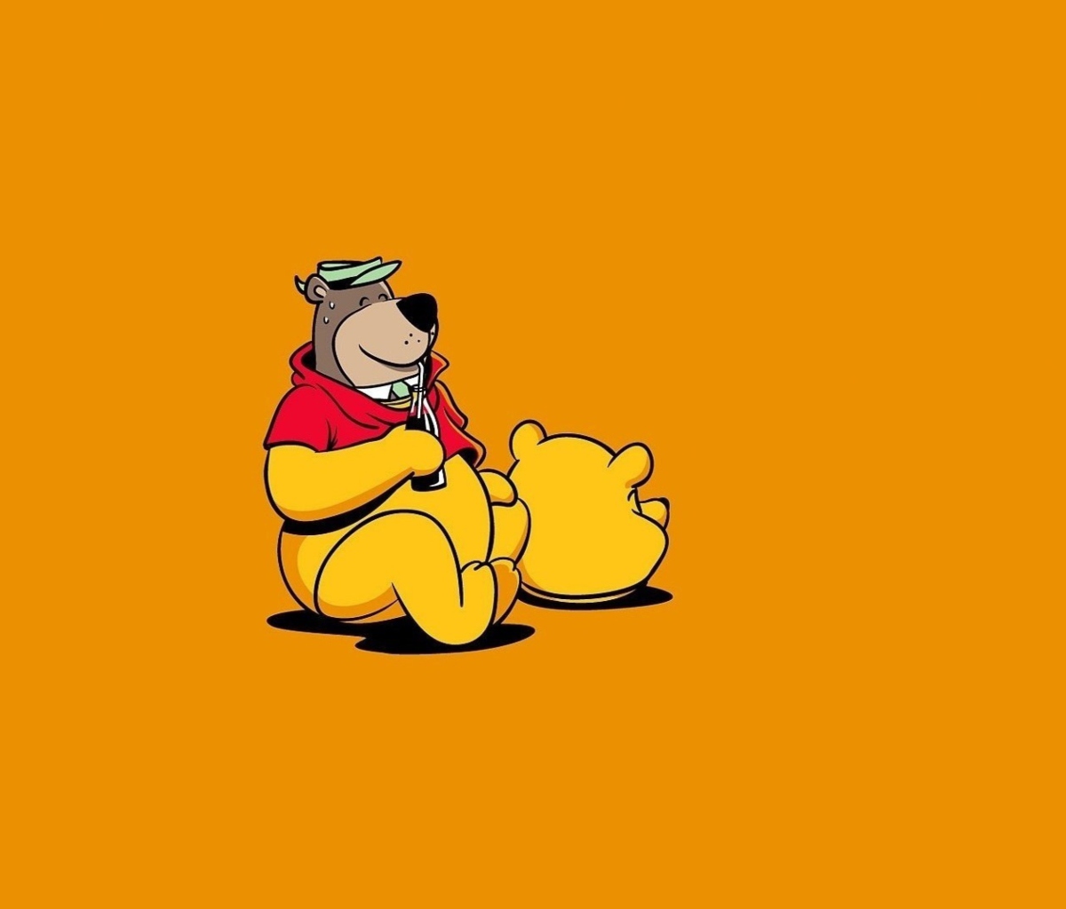 Обои I Am Winnie The Pooh 1200x1024